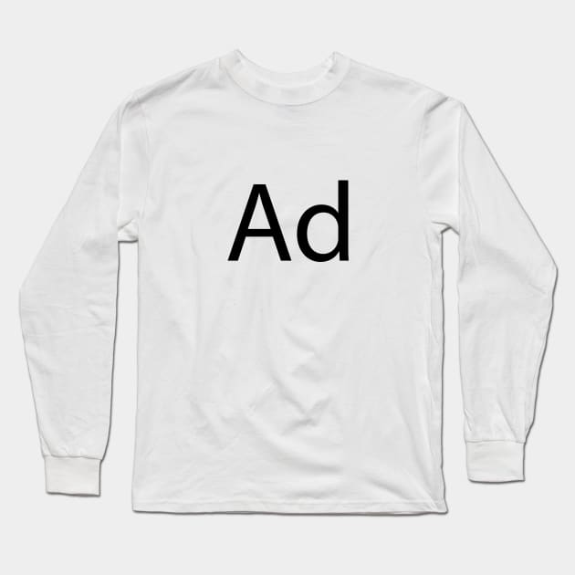 Advertisement Long Sleeve T-Shirt by N1L3SH